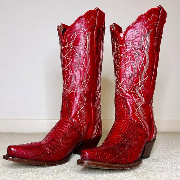 Women's Red Dan Post Boots - size 7 - Picture 1 of 12